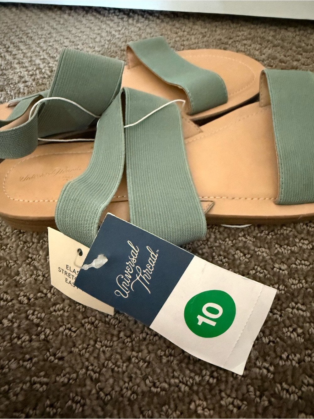 Universal Thread Green Sandals - Picture 3 of 4